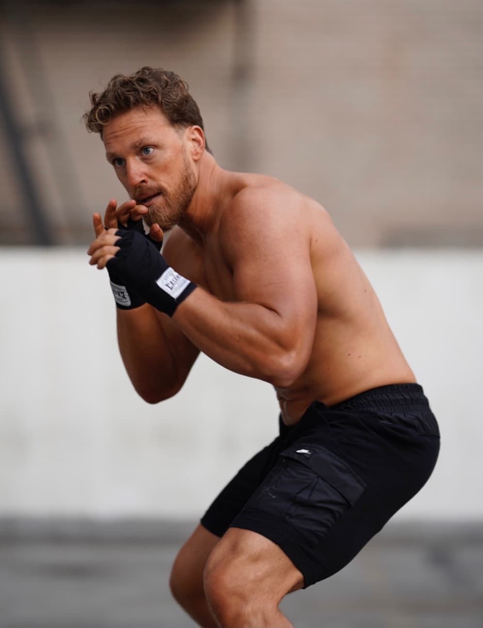 Alec Penix boxing workout